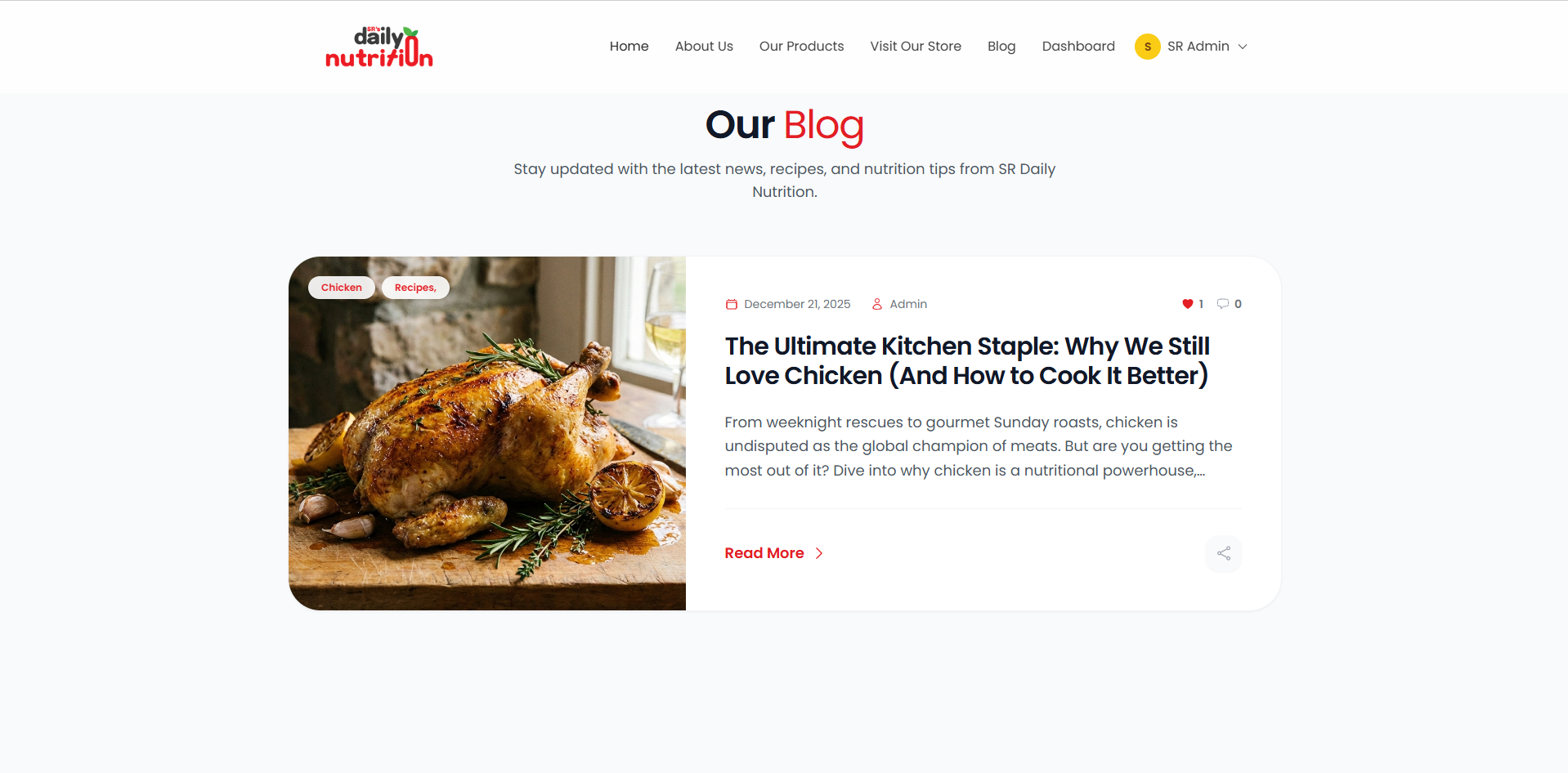 Dedicated Blog Management